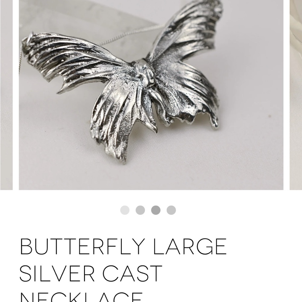 Butterfly Pendant Necklace